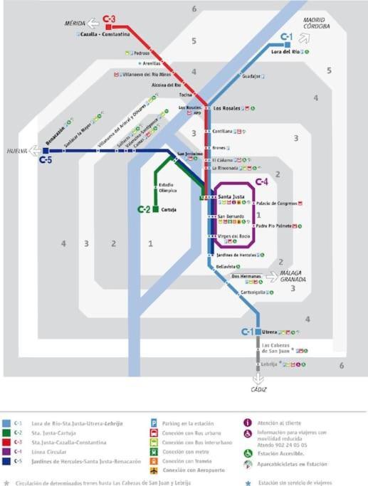 Fibes Con Piscina Y Parking Gratis Apartamento Sevilla Este المظهر الخارجي الصورة